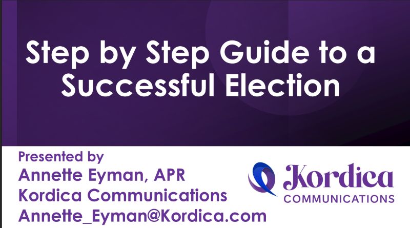 Step by Step Guide to a Successful Election